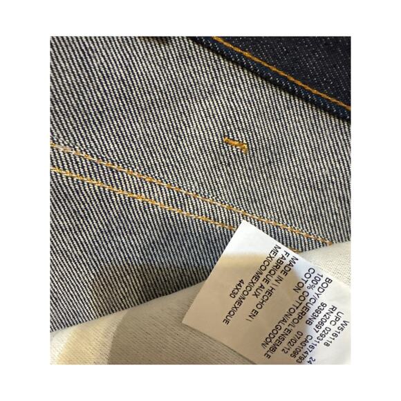 Dickies Work Jeans Men Size 44X30 Blue Denim Regular Fit Fits Over Boots New Tag - Picture 6 of 9